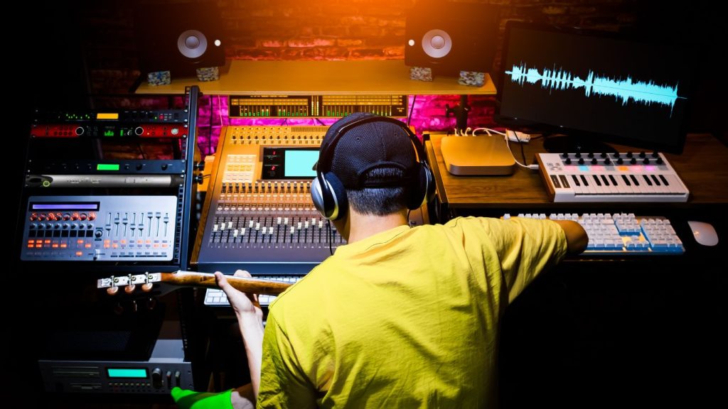 Produttore musicale all'opera